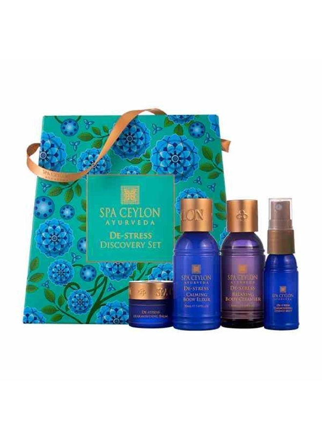 SPA CEYLON De-Stress Discovery Set | Ayurvedic Spa Kit For Body And Mind Harmony | Body care set | Gift set - Image 1