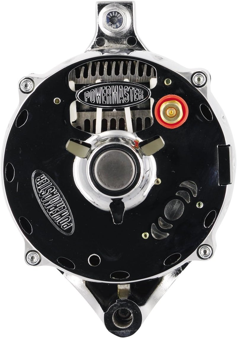 Powermaster 8-37101 Chrome Alternator for Vehicle Specific Applications - Image 4