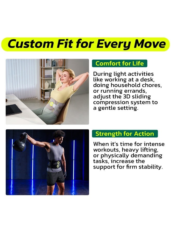 AOFIT BACK BRACE - Black - Image 3