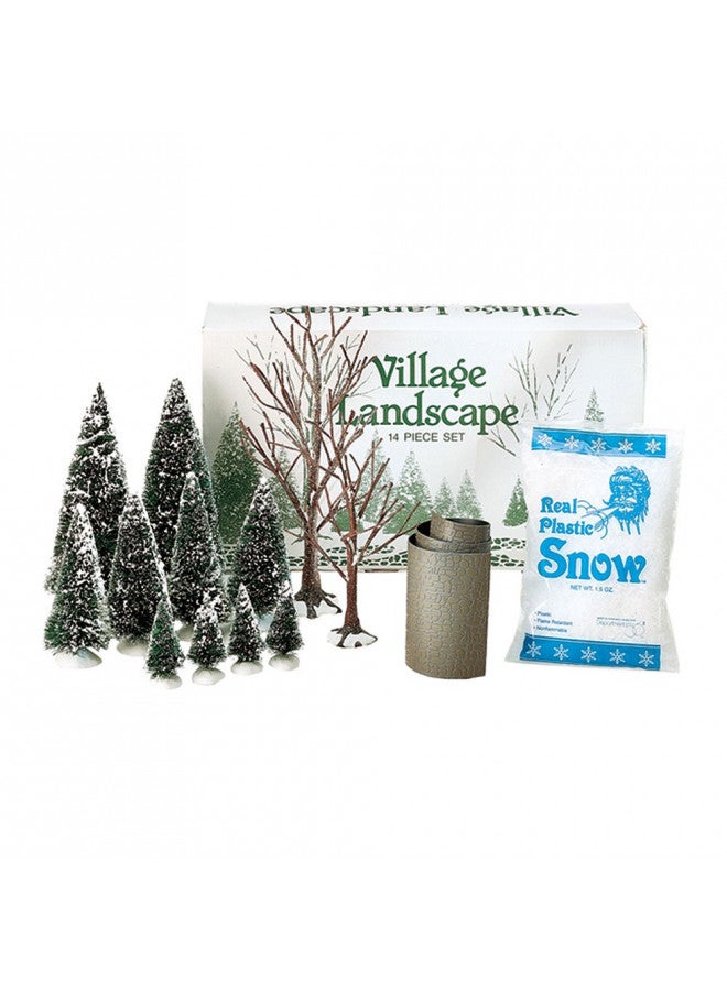 Department 56 Accessories for Villages Landscape Accessory Set