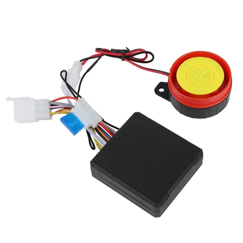 12V Motorcycle Anti theft Security Alarm System Remote Control Engine Start Universal - Image 1
