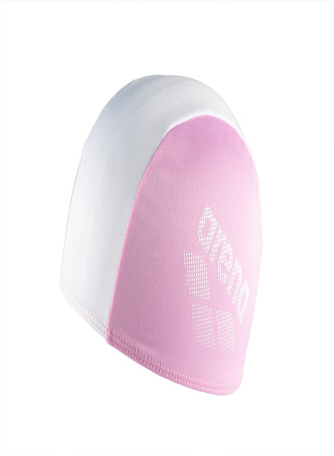arena Arena Kids' Polyester II Swimming Cap – Comfortable, Flexible & Chlorine-Resistant – Pink  - Image 1
