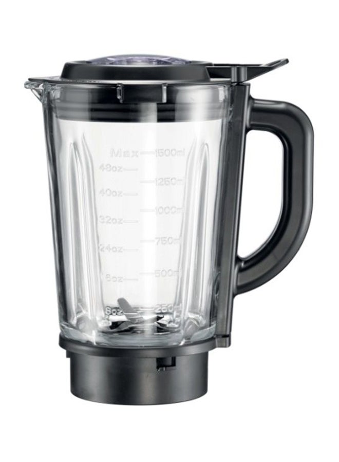 KENWOOD Blender, Glass Goblet, Grinder Mill, Chopper Mill, Ice Crush Function 2 L 1000 W BLM45.885SS Silver - Image 3
