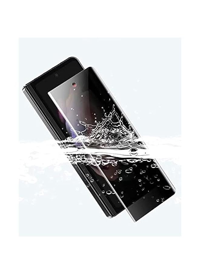HuHa - [2+2] Privacy Protector for Samsung Galaxy Z Fold 4, for Galaxy Z Fold 4 Privacy Screen Protector, Soft Film TPU Privacy Protector Anti-peep Skin Anti-spy Fits[Not Tempered Glass] (Galaxy Z Fold 4) - Image 1