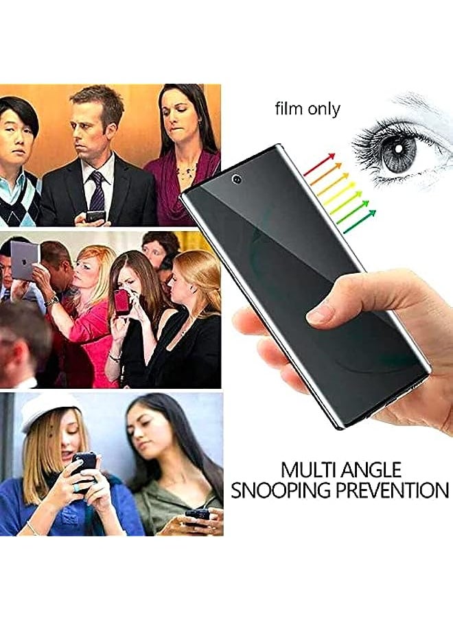 HuHa - [2+2] Privacy Protector for Samsung Galaxy Z Fold 4, for Galaxy Z Fold 4 Privacy Screen Protector, Soft Film TPU Privacy Protector Anti-peep Skin Anti-spy Fits[Not Tempered Glass] (Galaxy Z Fold 4) - Image 1