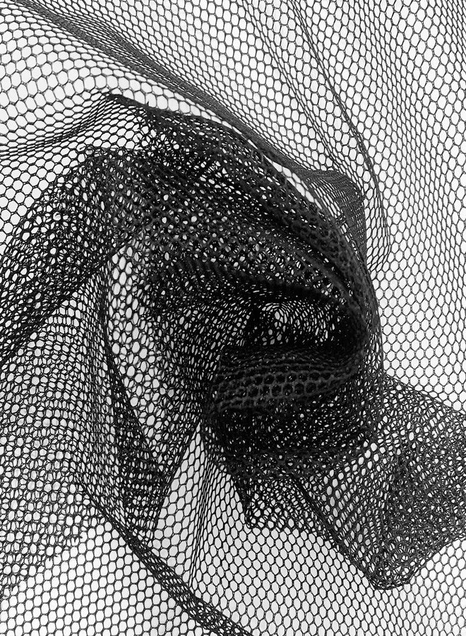 DONNA Olive Oil + Vitamin E Treated Deluxe Weaving Net 17.5" x 26", Wig Head Wig Caps for Women, BLACK Color - Image 1