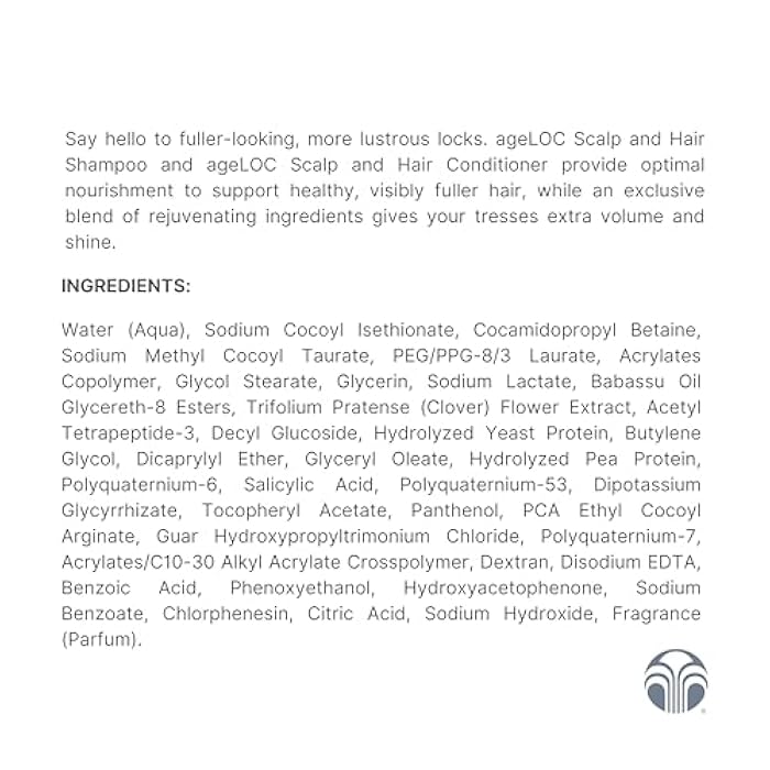 Nu Skin ageLOC Scalp & Hair Conditioner - Nourishing Conditioner for Strong, Silky Hair | Antioxidant, Protein Blend, Vitamin E, BCA Technology | Scalp-to-Root Strength(175 ml) - Image 2