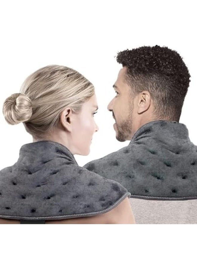 Therapeutic Neck & Shoulder Heating Pad – Electric Heated Cushion for Muscles, Back & Spine - Image 1