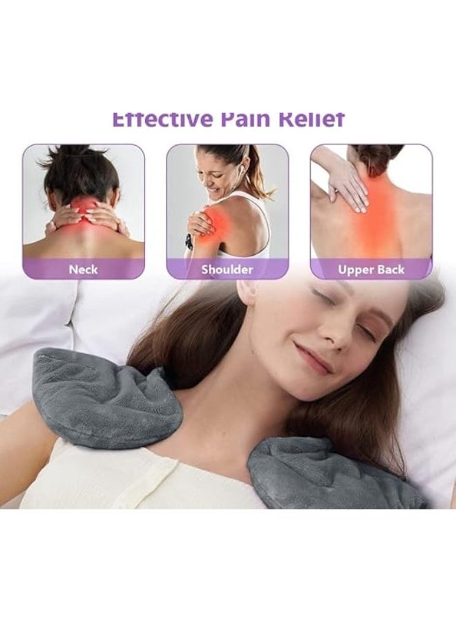 Therapeutic Neck & Shoulder Heating Pad – Electric Heated Cushion for Muscles, Back & Spine - Image 3
