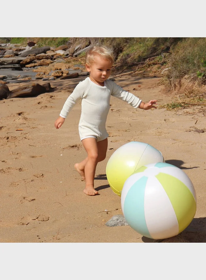 SUNNY LIFE Inflatable Beach Ball Set Of 2 Salty The Shark Multi