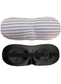 Generic 3D Sleep Mask, Blackout Eye Cover Eye Mask Eyeshade, Comfortable & Soft Blinder, Adjustable Strap for Sleeping, Travel, Shift Work, Naps, Night Blindfold  - Image 1