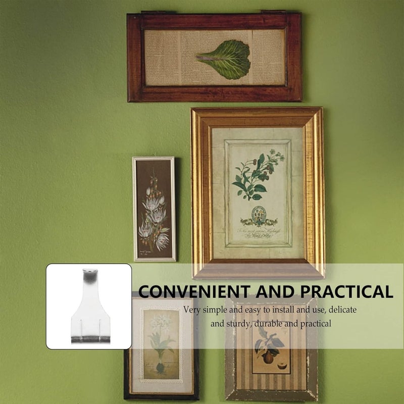 klarako 20pcs Oil Painting Hook Canvas Hanger Heavy Duty Clothes Hanger Hangers Heavy Duty Picture Hangers Hanging Racks for Clothes Heavy Duty Heavy Duty Picture Photo Frame Hooks Iron - Image 5