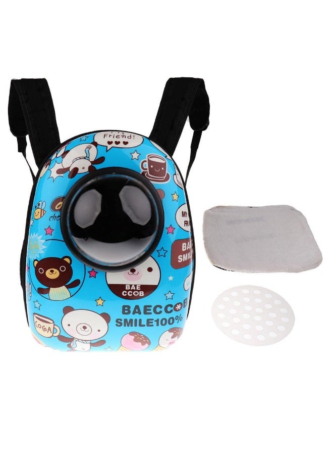 حقيبة ظهر أنيقة للسفر للحيوانات الأليفة (قطط، كلاب، رواد فضاء) - شنطة ظهر - شنطة  ضهر  للقطط - Image 5