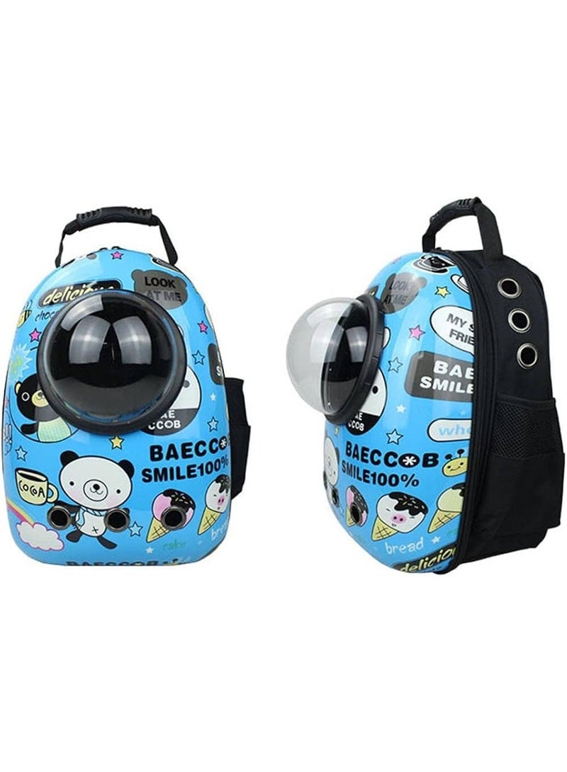 حقيبة ظهر أنيقة للسفر للحيوانات الأليفة (قطط، كلاب، رواد فضاء) - شنطة ظهر - شنطة  ضهر  للقطط - Image 2