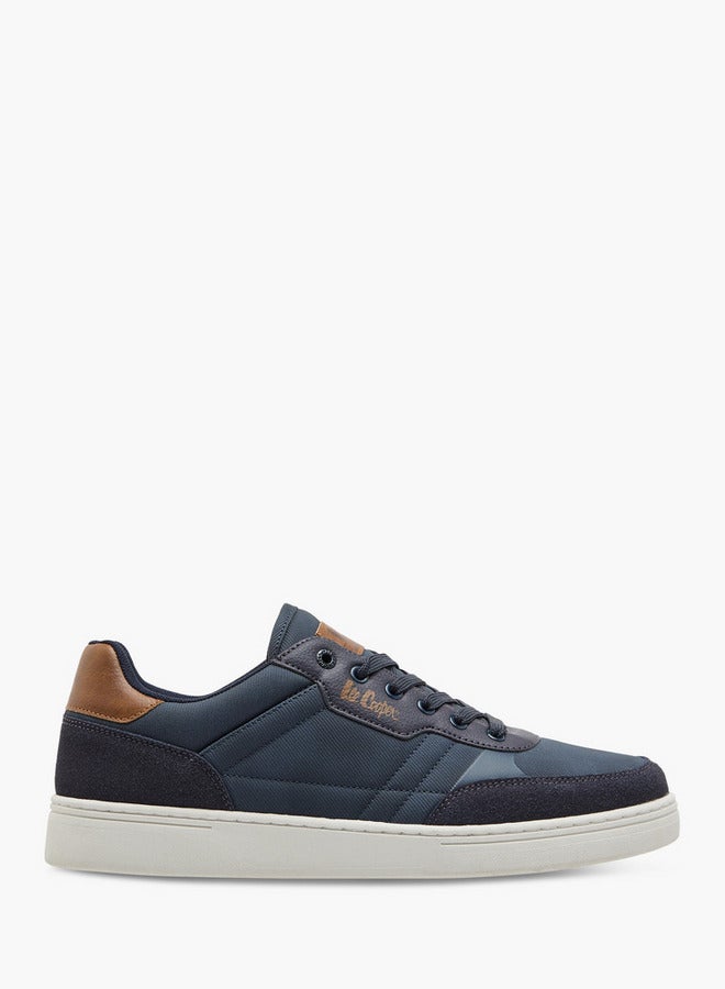Lee Cooper Men's Logo Print Lace-Up Sneakers  - Image 3