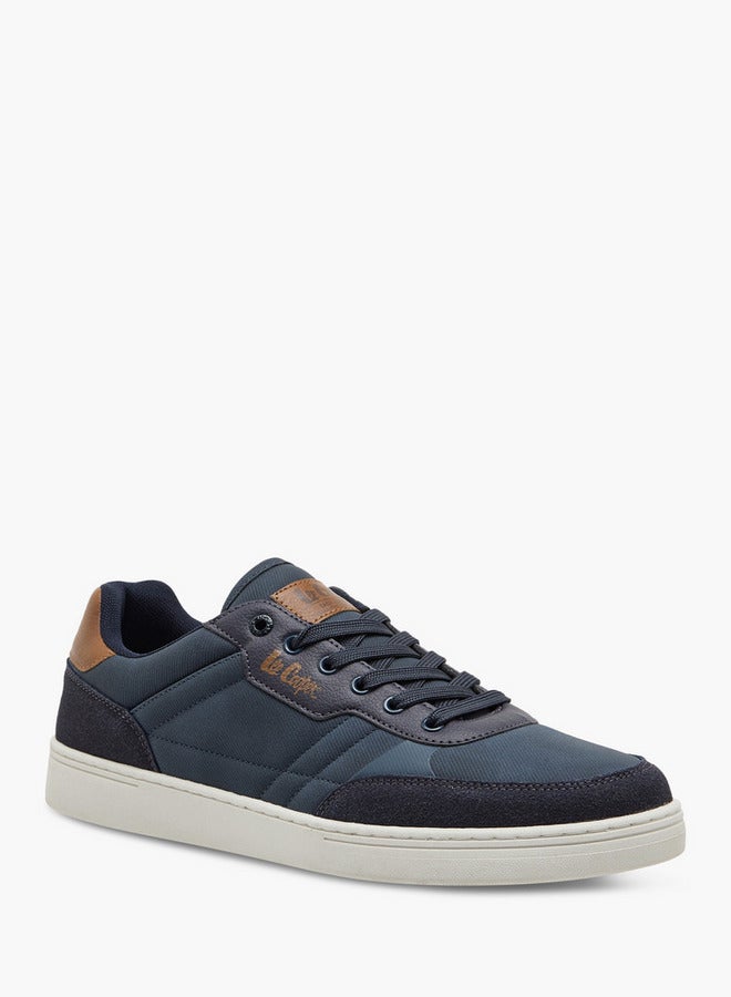 Lee Cooper Men's Logo Print Lace-Up Sneakers  - Image 2