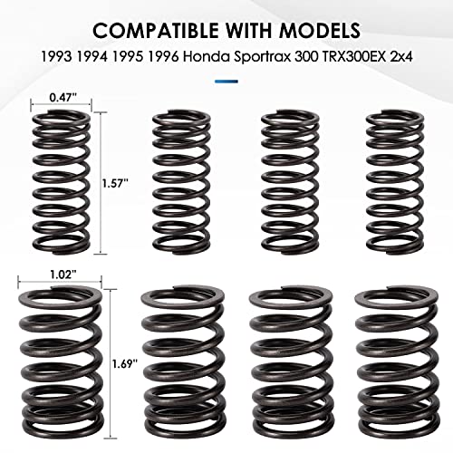 Tang Cylinder Intake Exhaust Valve Kit Replace for Honda 1993 to 2008 SPORTRAX 300 TRX300EX 2X4 TRX300X 2009 - Image 2