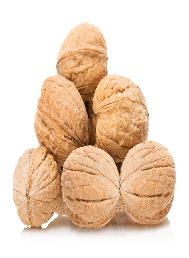 We Got Nuts Raw California Walnuts In Shell – 4 lbs -Premium Quality Whole & Unsalted Walnuts By We Got Nuts – Natural Healthy Snack For The Whole Family – Oil-Free & Diet-Friendly Flavor – Air-Tight Resealable Bag Package - Image 1