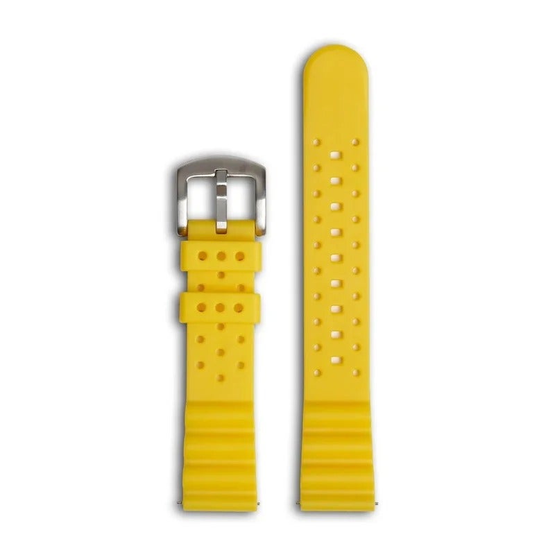 Soft Silicone Watch Band Quick Release, Sport Replacement Watch Strap Adjustable for Men Women, 18mm 20mm 22mm 24mm - Image 1