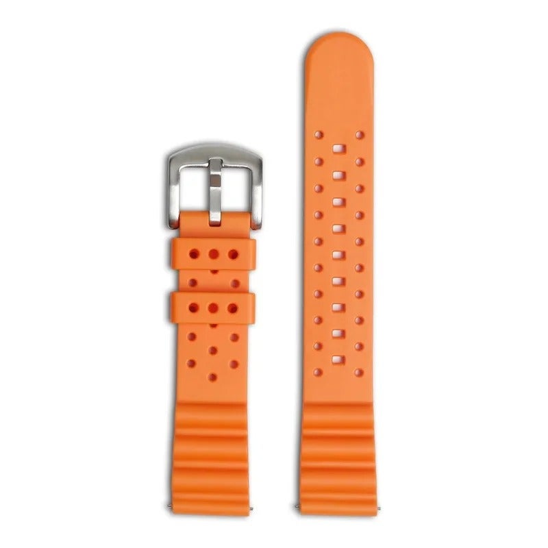 Soft Silicone Watch Band Quick Release, Sport Replacement Watch Strap Adjustable for Men Women, 18mm 20mm 22mm 24mm - Image 2
