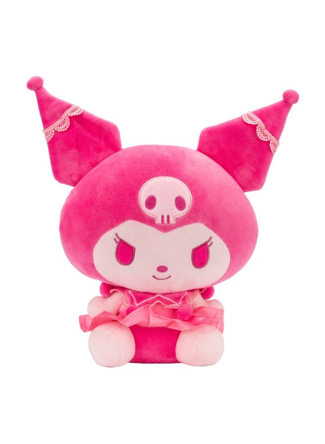 Hello Kitty- 12" Plush (Pink Monochrome) (Kuromi) W1 - Image 1