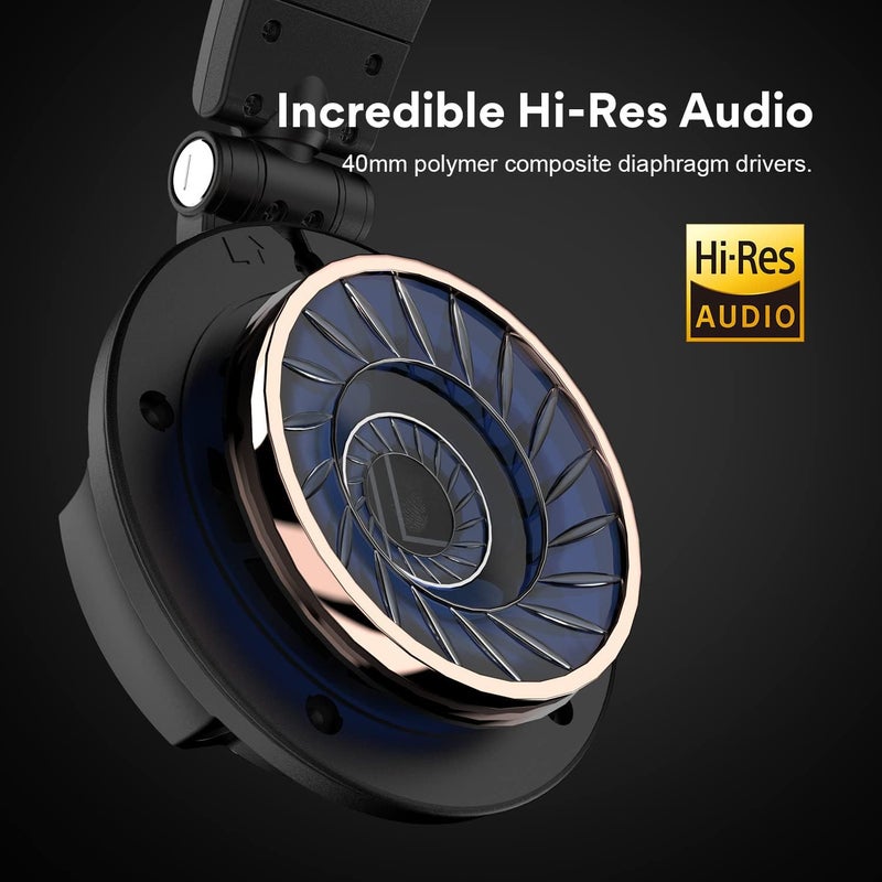 OneOdio Monitor 80 Open Back Headphones- Studio Headphones for Mixing Mastering Editing, Wired Over Ear Headphones for Professional Studio Applications, 250 Ohm, Velour Earmuffs, Sound Isolation - Image 3