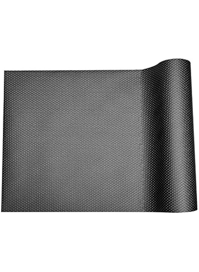 Generic - Bearded Dragon Tank Accessories, Reptile Terrarium Liner Substrate for Leopard Gecko, Snake, Lizard and Tortoise, Non-Adhesive Reptile Carpet Bedding for Reptile Tank, Black - Image 1
