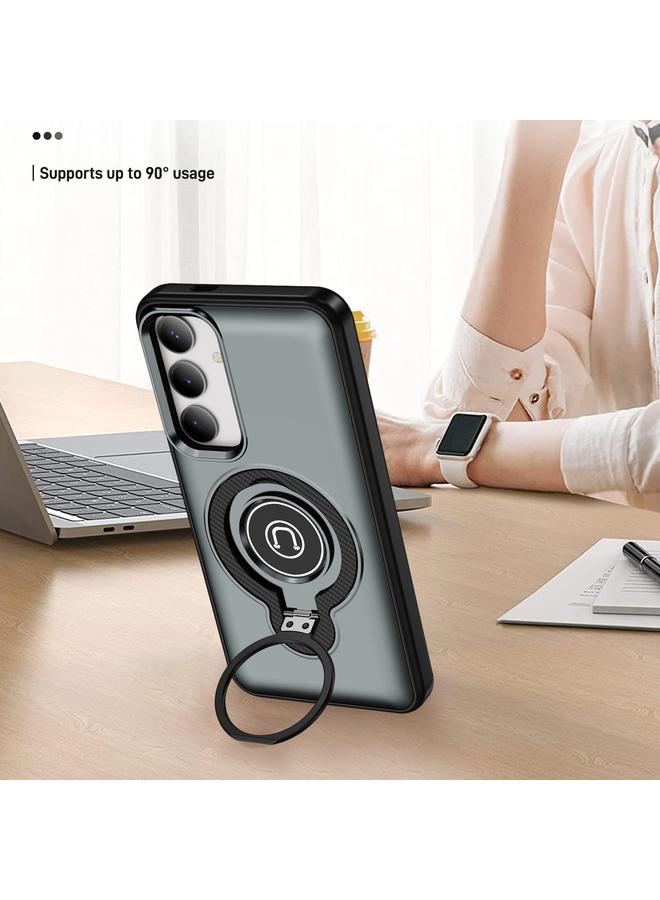 erorex Case For Samsung Galaxy S25 5G Ring Holder Magnetic Phone Case - Image 4