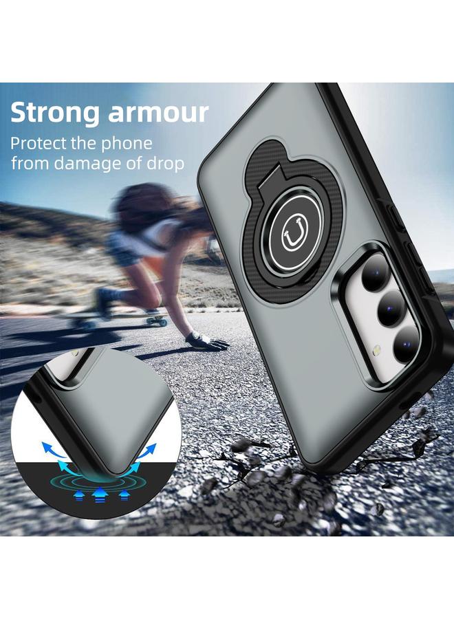 erorex Case For Samsung Galaxy S25 5G Ring Holder Magnetic Phone Case - Image 5