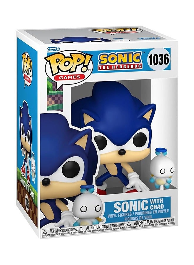 Funko Pop & Buddy! Games: Sonic - Sonic w/Hchaos, Collectable Vinyl Figure - Gift Idea - Official Merchandise - Toys for Kids & Adults - Movies Fans - Model Figure for Collectors and Display - Image 1