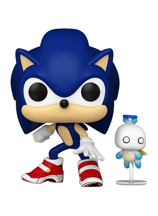 Funko Pop & Buddy! Games: Sonic - Sonic w/Hchaos, Collectable Vinyl Figure - Gift Idea - Official Merchandise - Toys for Kids & Adults - Movies Fans - Model Figure for Collectors and Display - Image 2