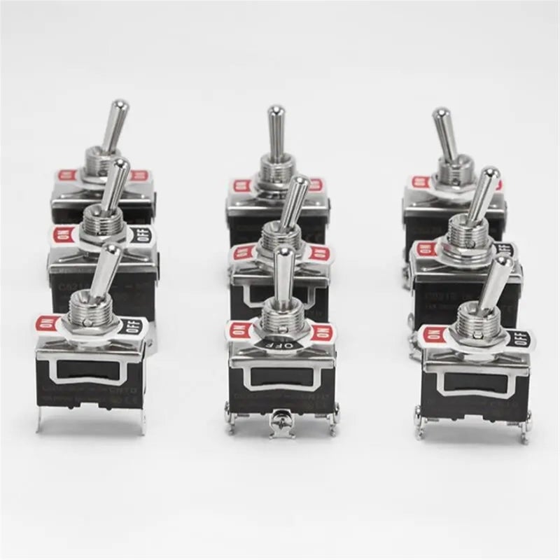 C5R23B Self Reset Toggle Button On Off Key Switch Industrial Equipment Accessories 10Pcs - Image 5