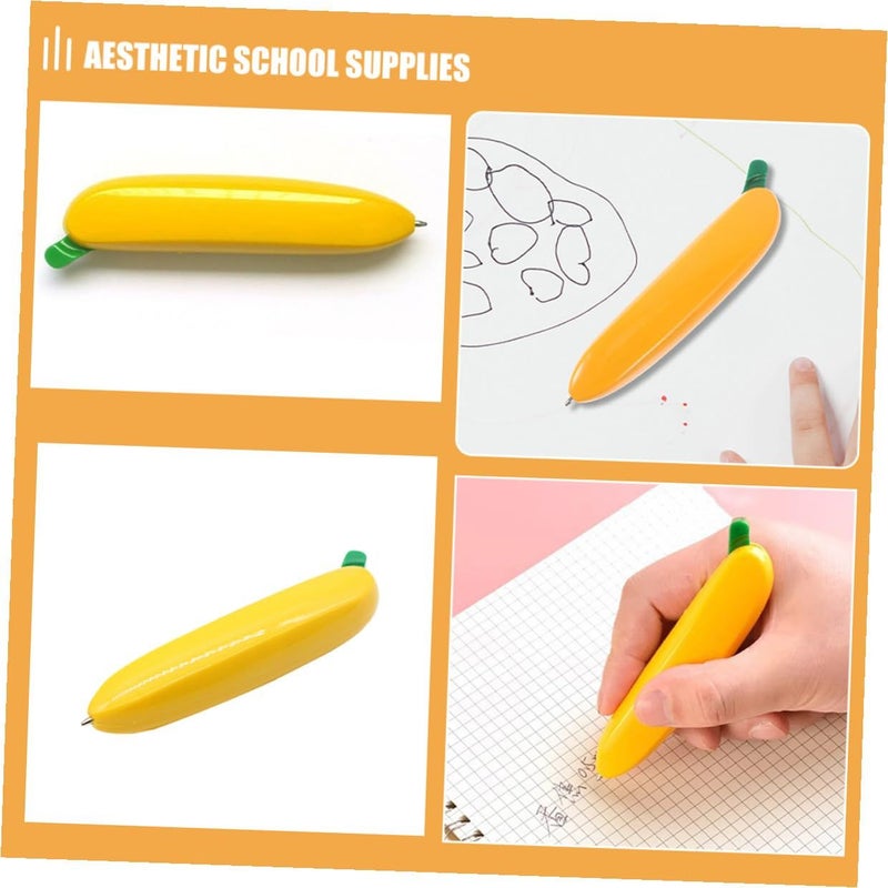 Black Ink Banana Ballpoint Pen For School Office Desk Supplies - Image 4