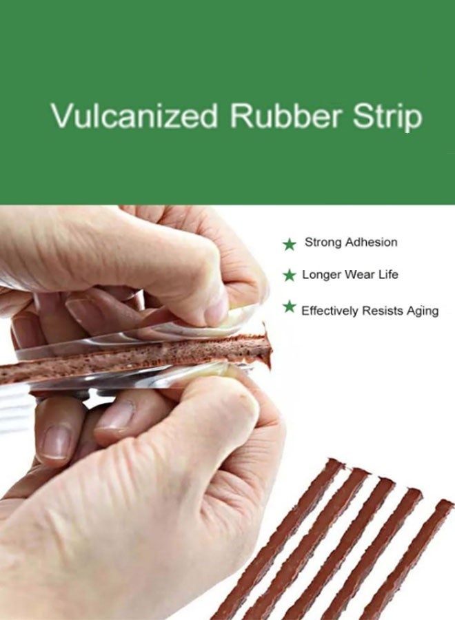 All-in-One Tire Repair Kit: 58-Piece Set for DIY Puncture Fixes Works on Cars, Bikes, Trucks, Even in Rain or Snow - Image 4