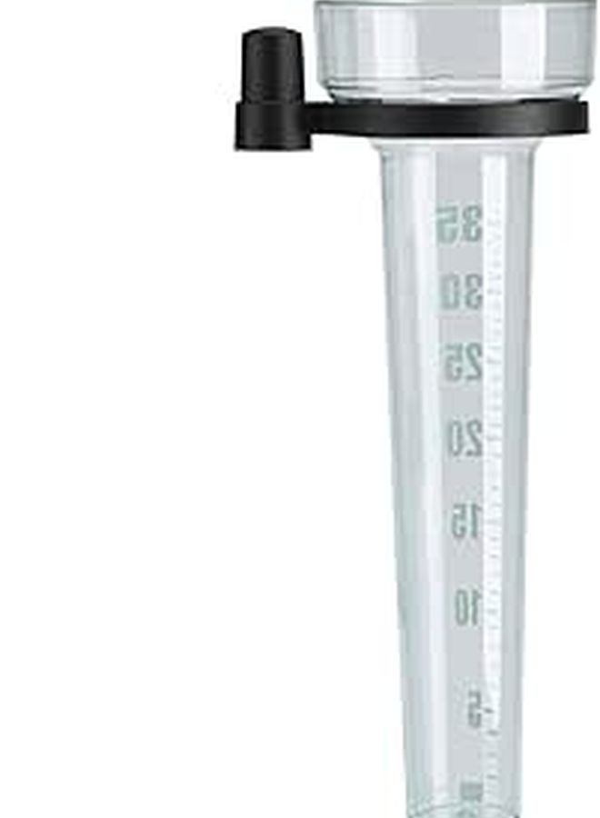 35mm Capacity Premium Plastic Rain Gauge Accurate Scale For Garden Outdoor Yard - Image 1