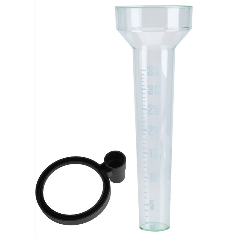 35mm Capacity Premium Plastic Rain Gauge Accurate Scale For Garden Outdoor Yard - Image 5