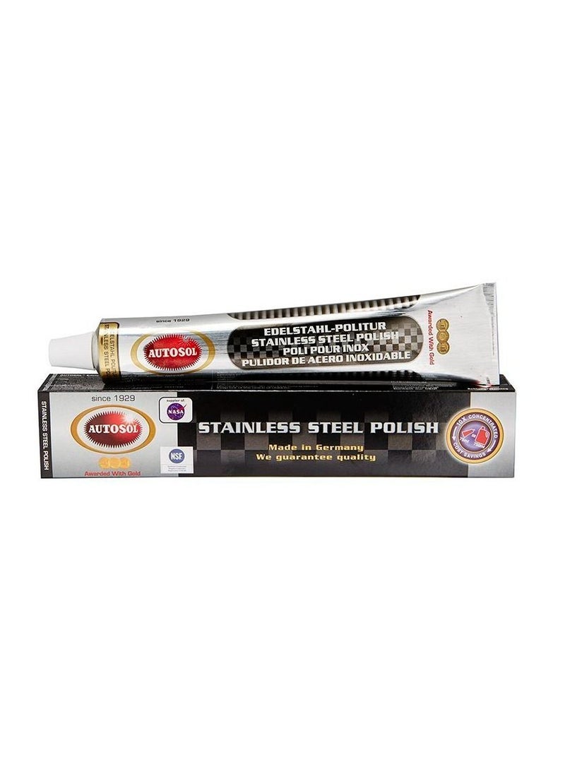 Autosol STAINLESS STEEL POLISH 75ML TUBE  - Image 2