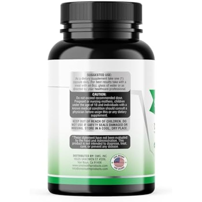 SMSHEALTHPRODUCTS.com Saw Palmetto Extra Strength 20:1 Extract, 40% Fatty Acids, 120 Vegan Capsules, 4 Month Supply, Concentrated and Standardized 20X Extract, Non-GMO, All-Natural, Made in the USA - Image 3