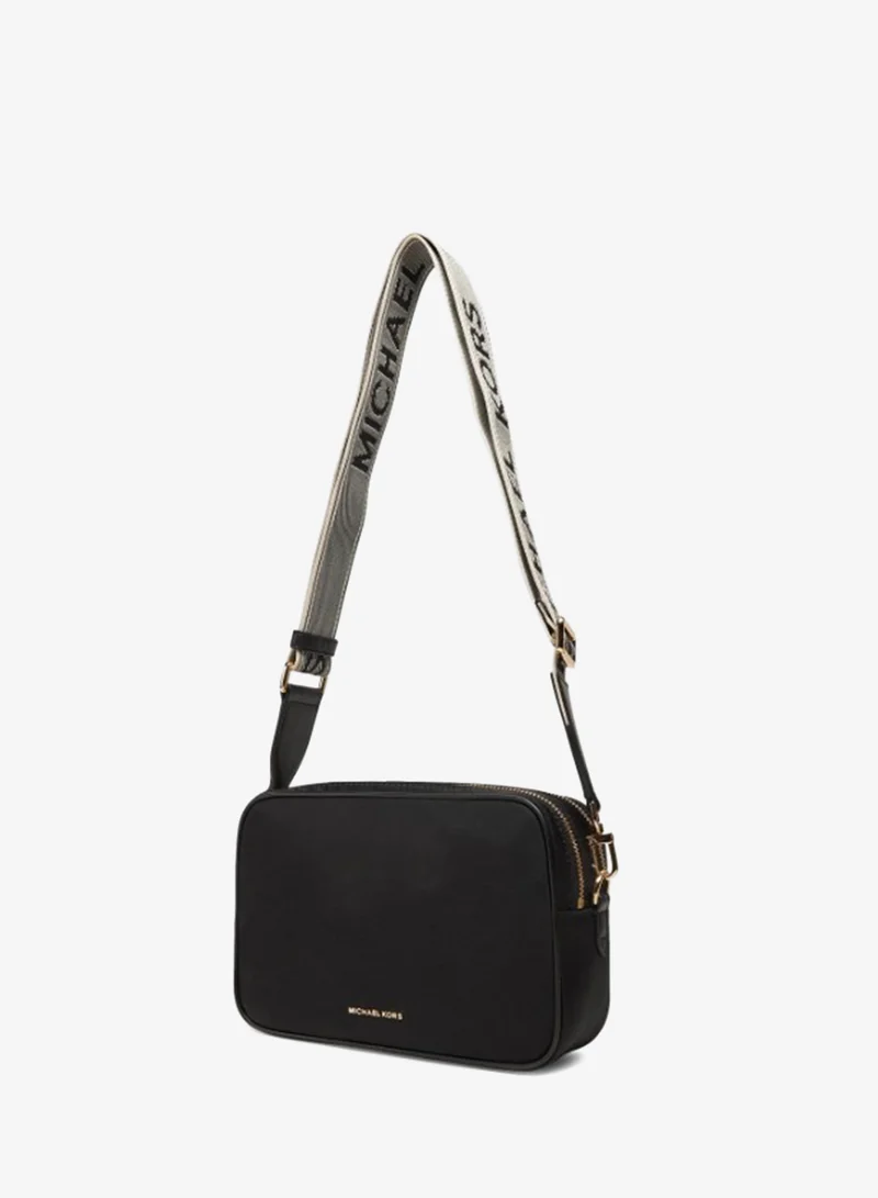 Michael Kors BLACK Bryant Medium Camera Crossbody Bag for Women | Best Price UAE