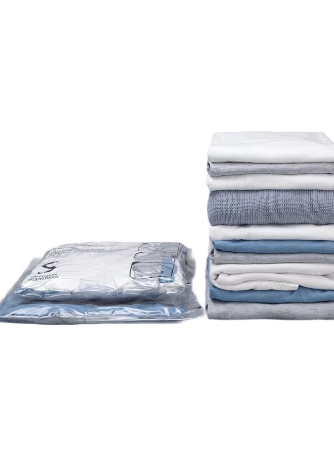 Pack All Hand-Rolled Compression Bags, Travel Clothing Storage Bags, 6-Silke Hand-Rolled Vacuum Storage Compression Bags, 6-Pack - Image 3