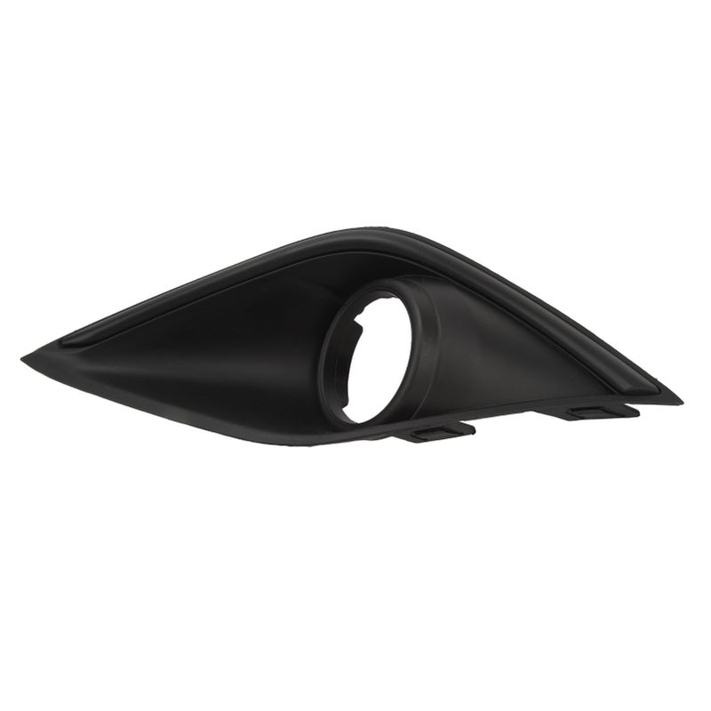 Fog Light Bezel Front Bumper Fog Light Cover Replacement for Mitsubishi Outlander 2019 to 2020 Black Left: 6400J683 - Image 4