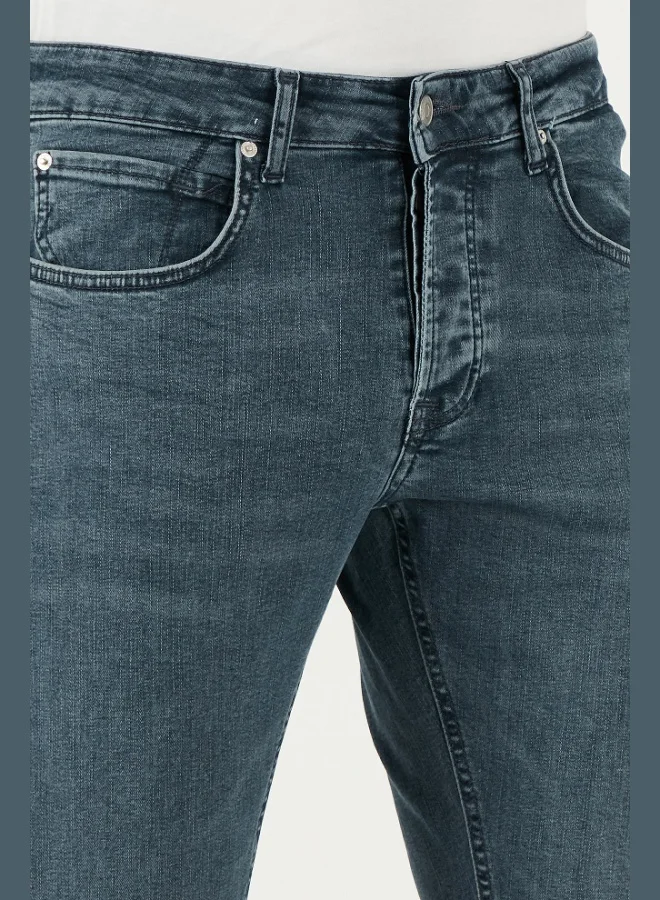 Buratti  Buratti Stretch Cotton Slim Fit Normal Waist Skinny Leg Jeans Men's JEANS 1124S73NAPOLI for Men | Best Price UAE