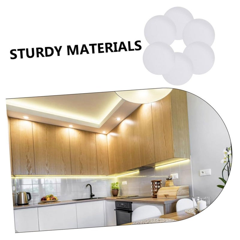 10Pcs Dazzling White Diffuser Lampshades for Ceiling Downlight Softening Light Enhancing Decor - Image 5