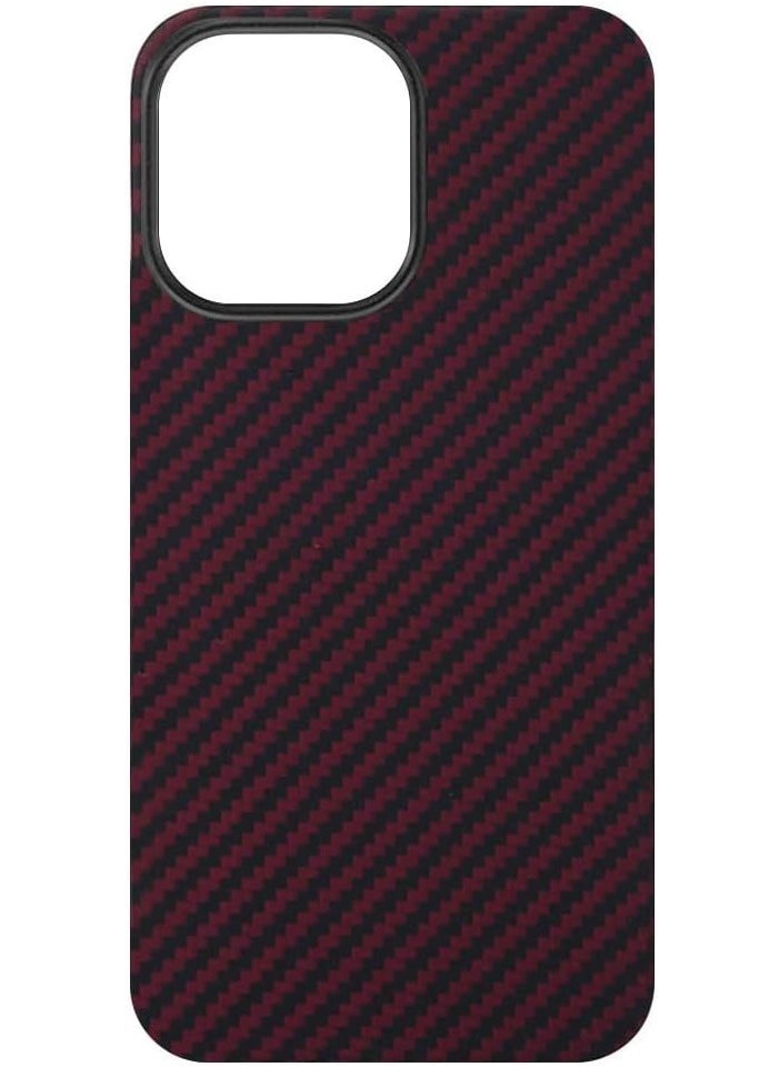 Case Compatible with iPhone 14 Pro max Case 3D Skin Texture Kevlar Fiber Bulletproof Vest Cover Protective Carbon Fiber Pattern Ultra Slim - Image 2