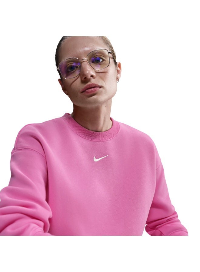 Nike Women’s Nike Sportswear Phoenix Fleece Oversized Long Crew - Image 2