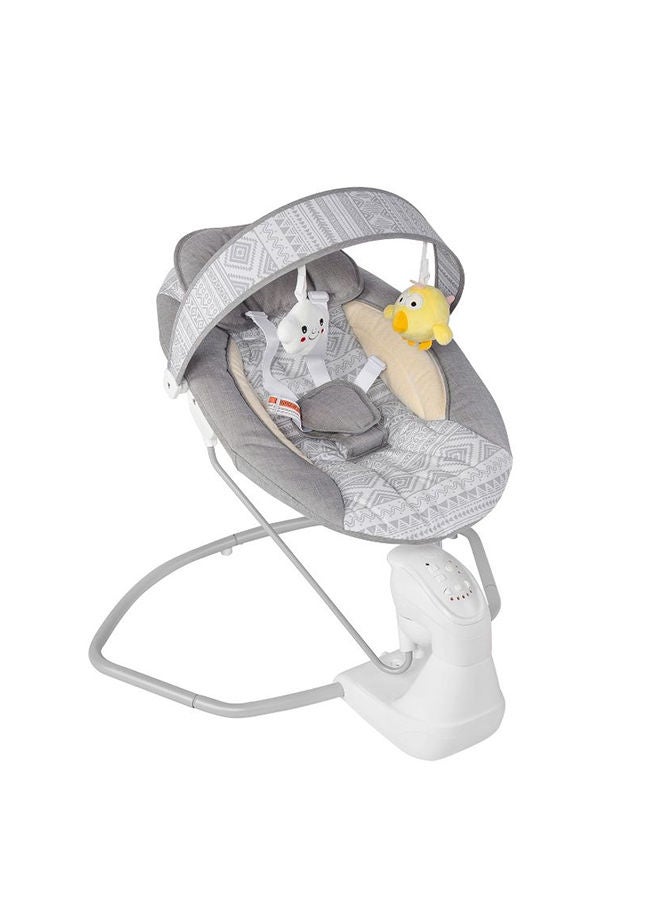 Bumble & Bird Baby Swing 8 Song Options Swing & Seat Includes Detachable Toys - Image 1