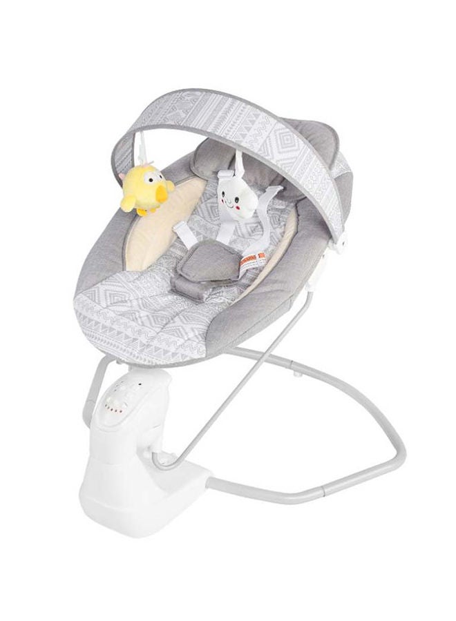 Bumble & Bird Baby Swing 8 Song Options Swing & Seat Includes Detachable Toys - Image 2