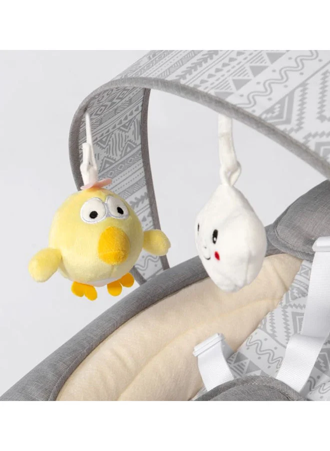 Bumble & Bird Baby Swing 8 Song Options Swing & Seat Includes Detachable Toys