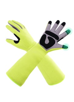Excefore Gardening Gloves - Thorn-Proof Work Gloves Puncture-Proof, Long Sleeve, Hardy, Safety Work Gloves for Men and Women, Firm Grip (L)  - Image 1