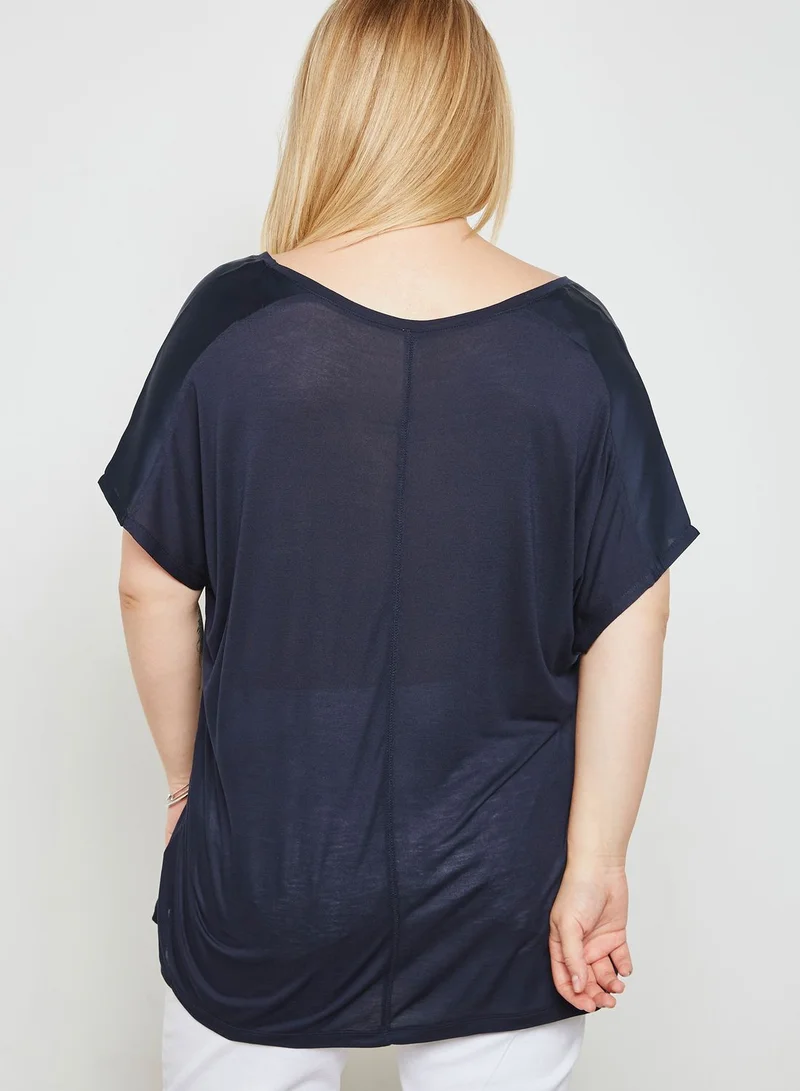 EVANS Pocket Detail T-Shirt